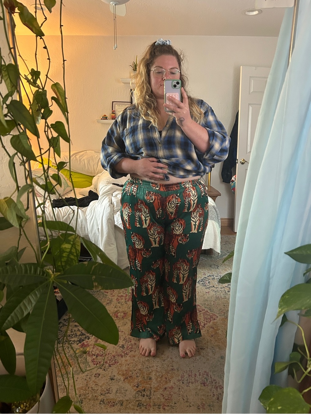 Dressed in Lala Tiger Satin Set - Picture 6 of 10